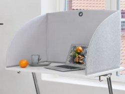 Bordsskärm absorbent avskiljare standup skärm