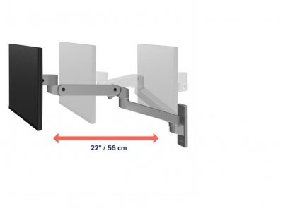 Monitorarm , ergontron, väggmonterad