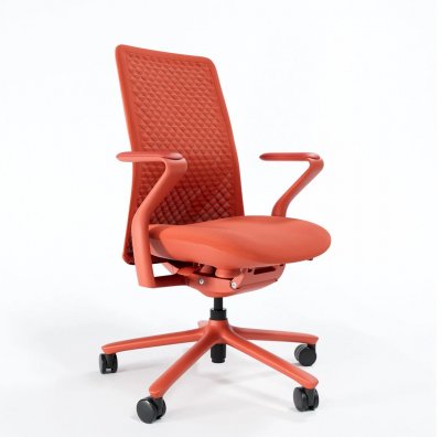 Brizley fibra kontorsstol röd