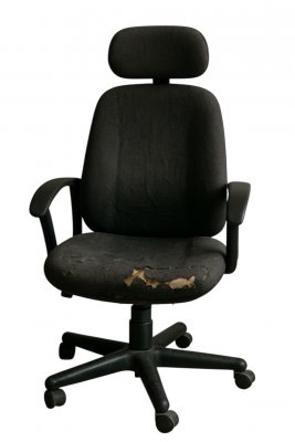 Omklädsel av kontorsstol